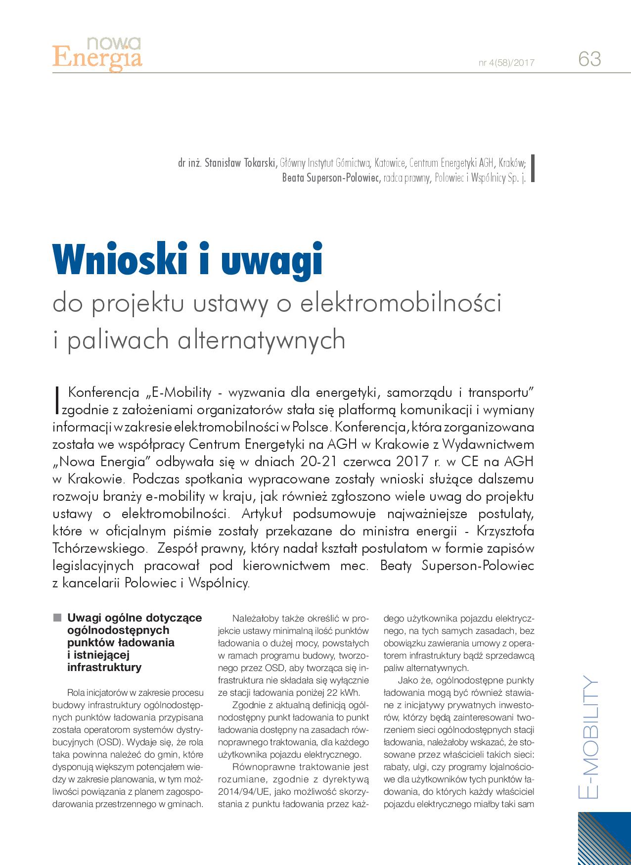 NOWA ENERGIA Tokarski Superson Polowiec page 001